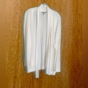 Banana Republic white sweater with belt. Size L